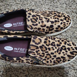 Dr. Scholl's No Chill Leopard Slip On Platform Fashion Comfort Shoes